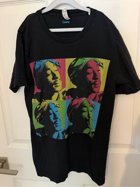 Tupac Andy Warhol style shirt